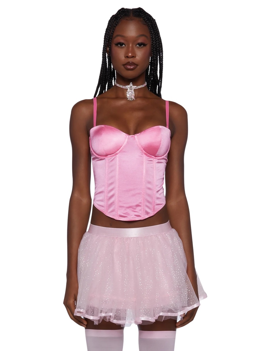 DollsKill trickz n treatz They’ll Eat Cake Corset Top